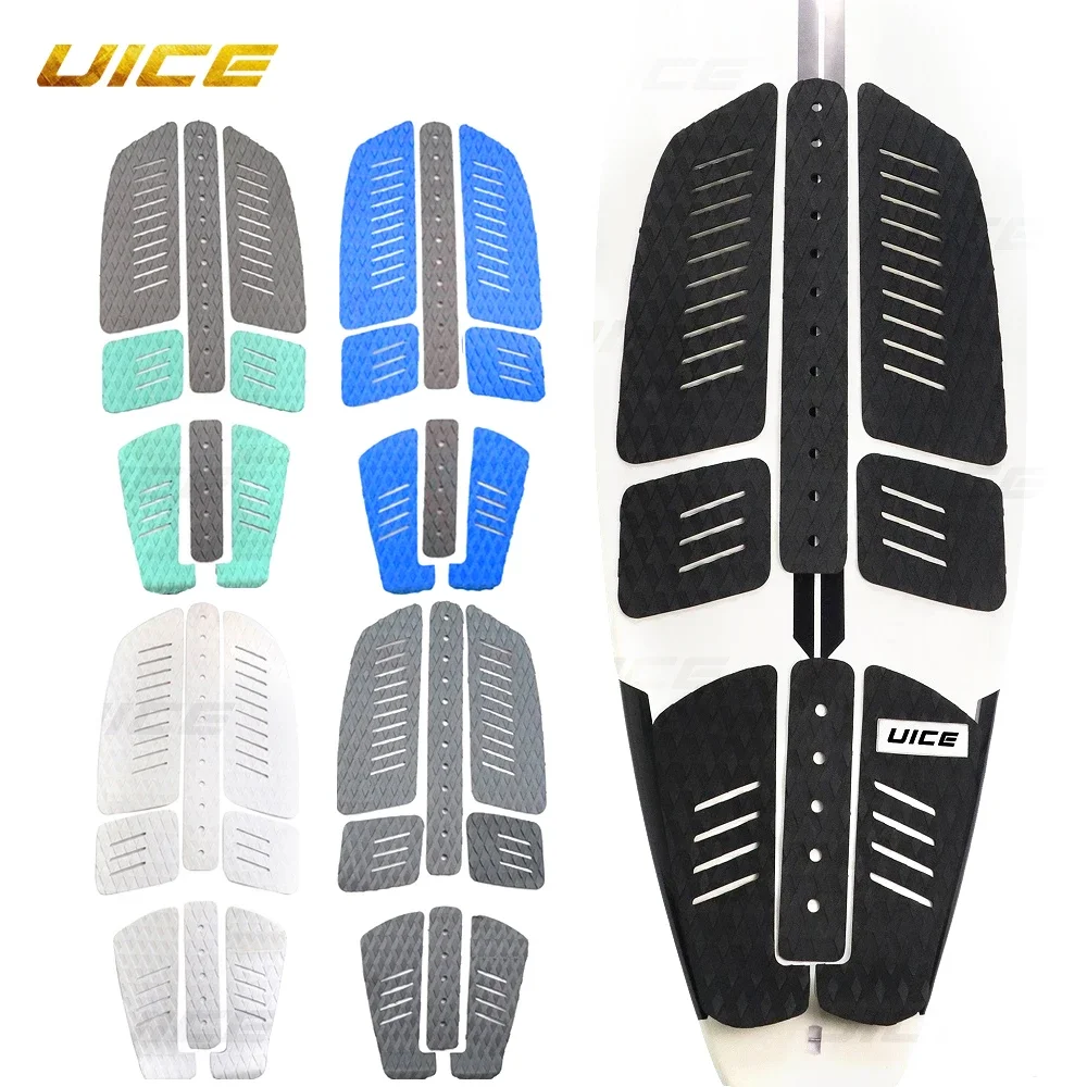 

EVA Deck Pad Surfboard Traction Pad 3M Back Glue Eva Deck Grip For Surf Longboard Stand Up Paddle Board Deck Traction Pad