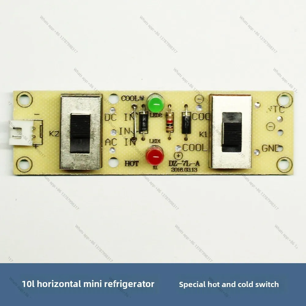 for Mini refrigerator toggle switch 6A high current hot and cold dual-use 3 gears car refrigerator universal
