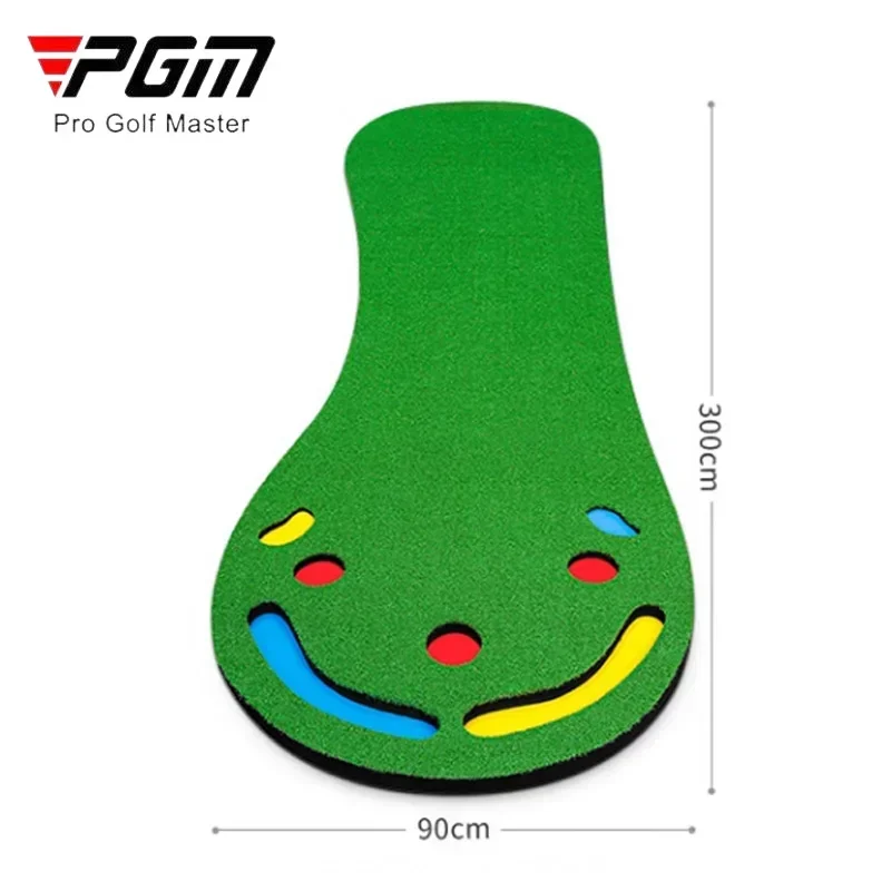 PGM Widen Portable Golf Green Nature Slope Durable Putting Green Mats Indoor Putter Practice Blanket Golf Training Aids 0.9*3M