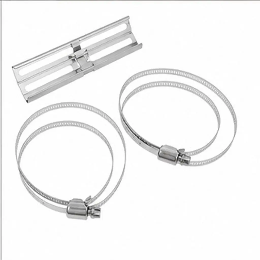 2Pcs Monitor Clamp Mount Bracket Support Heavy Duty Steel Mounting Plate for Desktop Computer Monitor Camera Mount