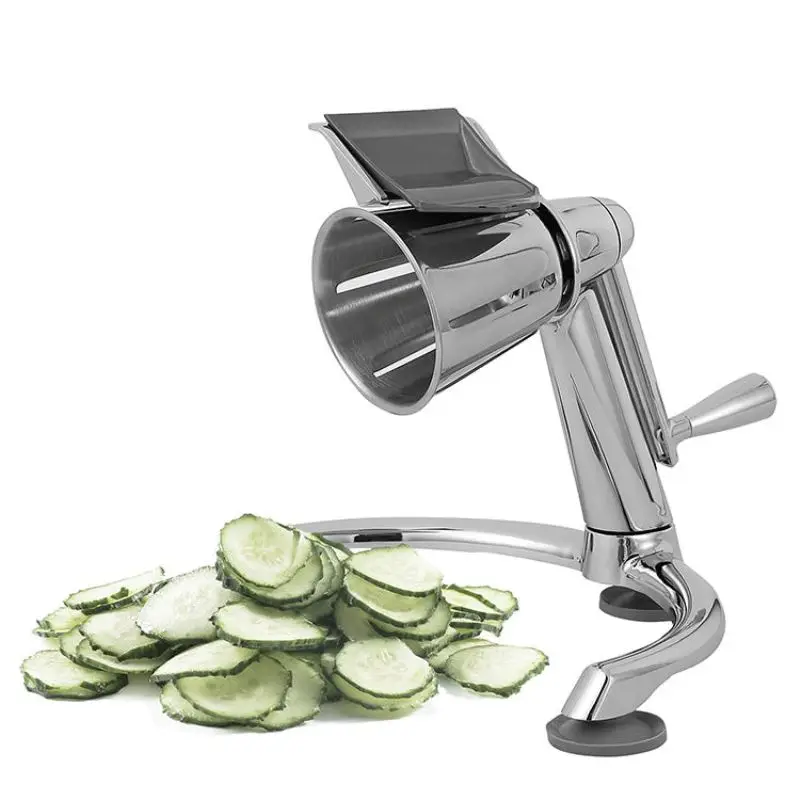 Maxam Vegetable Chopper, Dynamic Food Processor with Stainless-Steel Shredders