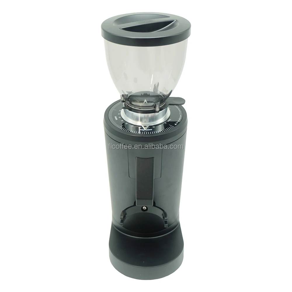 New Upgrade Commercial Adjustable Grinding Electric Coffee Bean Grinder DF83 CE Stainless Steel Mouse Ragnok 2 Gun Mouse 50g 220