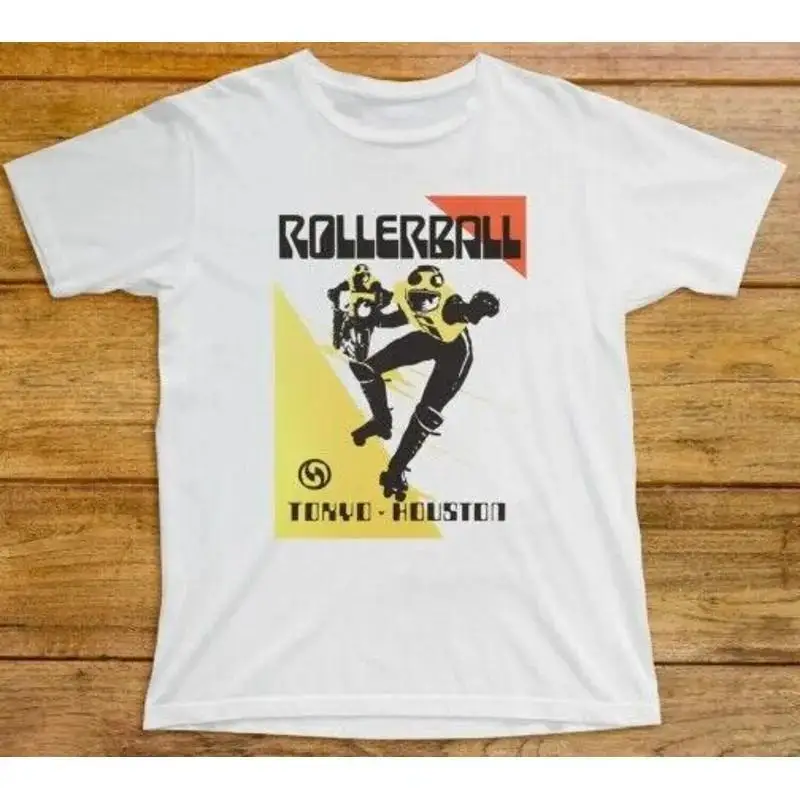 Rollerball T Shirt 655 Science Fiction Film Sport Tokyo Houston Death Race 2000