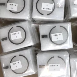 10Pcs Magsafe Wireless Charging Magnet Module For iPhone 12 13 14 15 Pro Max Rear Housing Back Glass Magsafe Magnetic Metal Ring