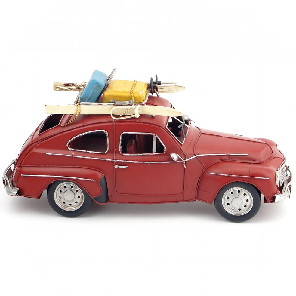 Finished Iron Crafts, Handmade Retro Crafts, 1962 Old Car Models, Decorations, Decorations, Gifts toy