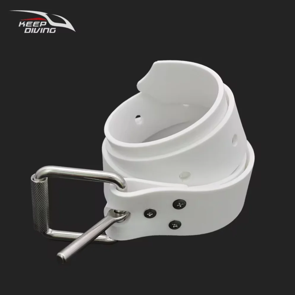 Scuba Diving Silicone Weight Belt With 316 Stainless Steel Buckle Adjustable Lead Block Load-bearing Belt Diving Accessorie