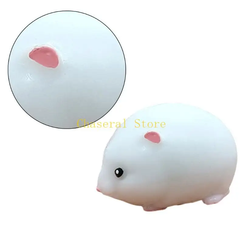 E7ce zachte rekbare hamster squeeze dieren beeldje Decompress kantoor stress speelgoed Antianxiety speelgoed stressverlichter