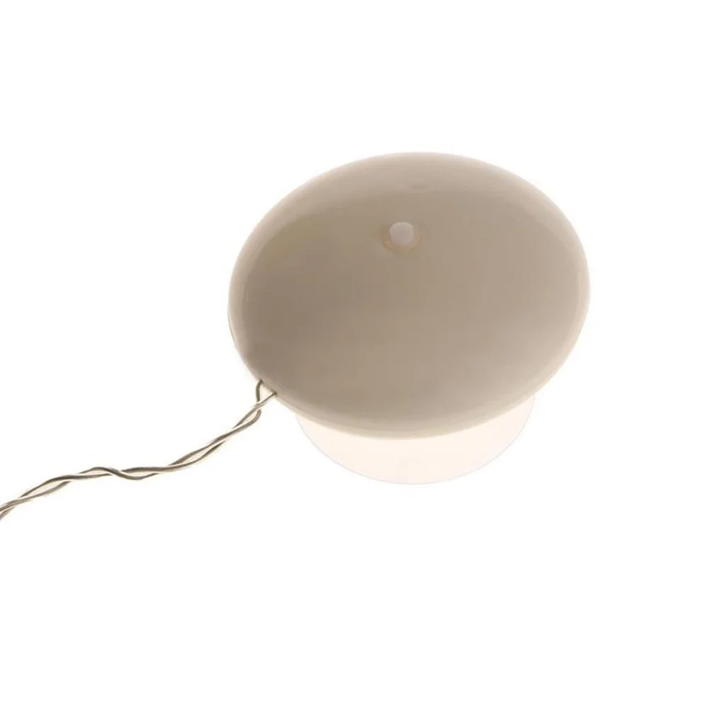 10 مصابيح LED معلقة للنافذة مع كوب شفط يعمل بالطاقة، سطوع عالي، استهلاك منخفض، ديكور لحفلات الزفاف في عيد الميلاد #6