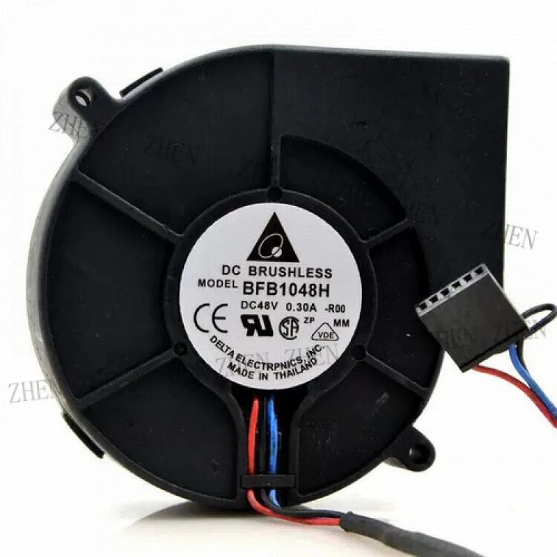 

Y FOR Delta BFB1048H 9733 DC48V 0.3A 3-Wire Blower Turbo Cooling Fan
