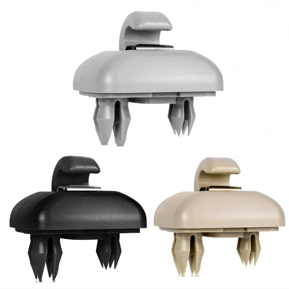 2Pcs Sun Visor Hat Hook Fixing Clip Fit Audi A1 A3 A4 A5 Q3 Q5 S3 S4 S5 TT Allroad Car Interior Replacement Accessory