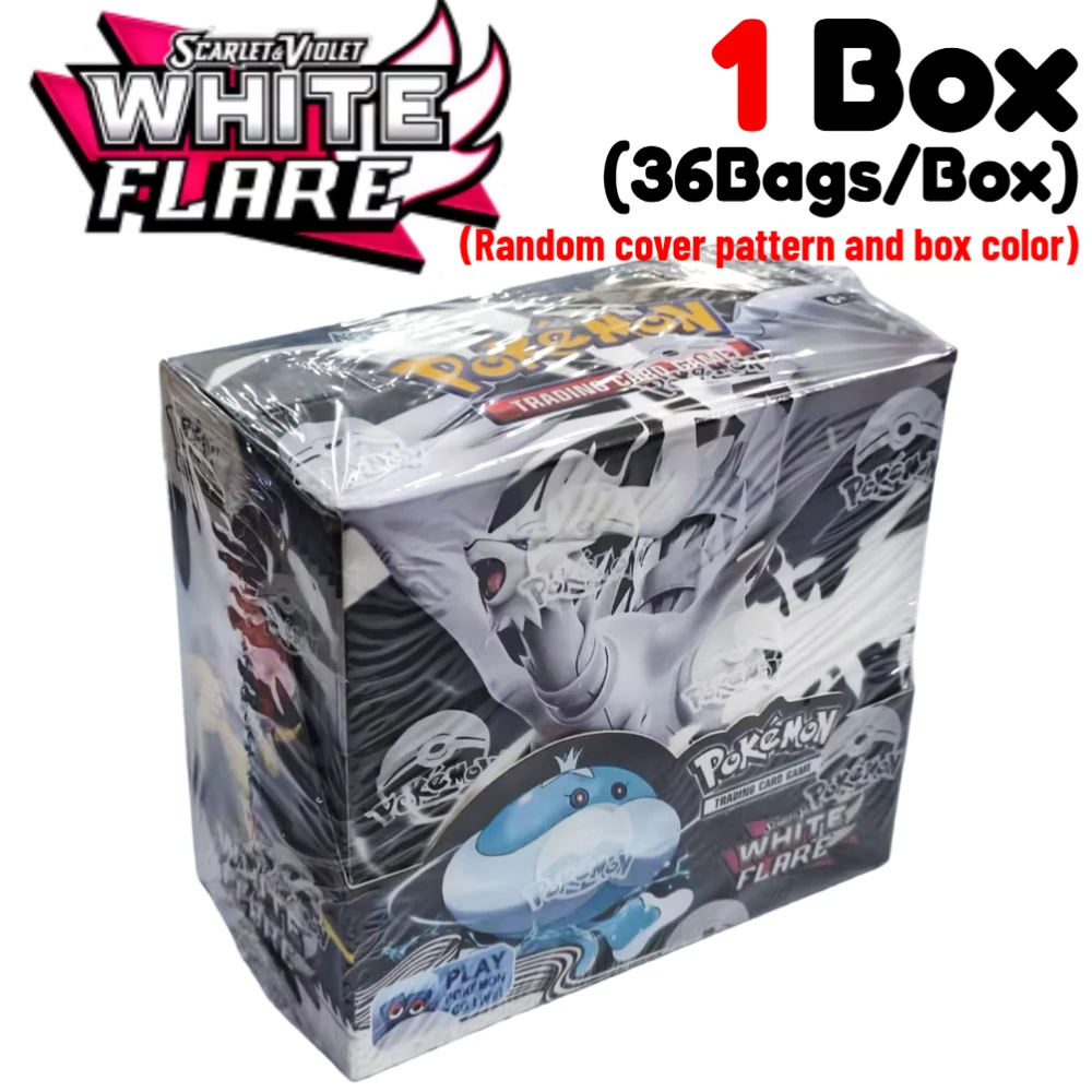 Pokémon-Karten 9+1 pro Packung TCG Mega Evolution Phantasmal Flames Booster Box Sammelkartenspiel Kollektionsset Englisch Pokémon