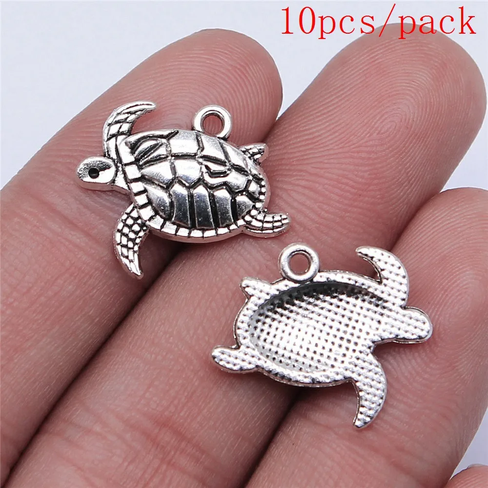 Bulk Charms For Jewelry Making Kit Pendant Diy Jewelry Accessories Tortoise Turtle Connector Charms