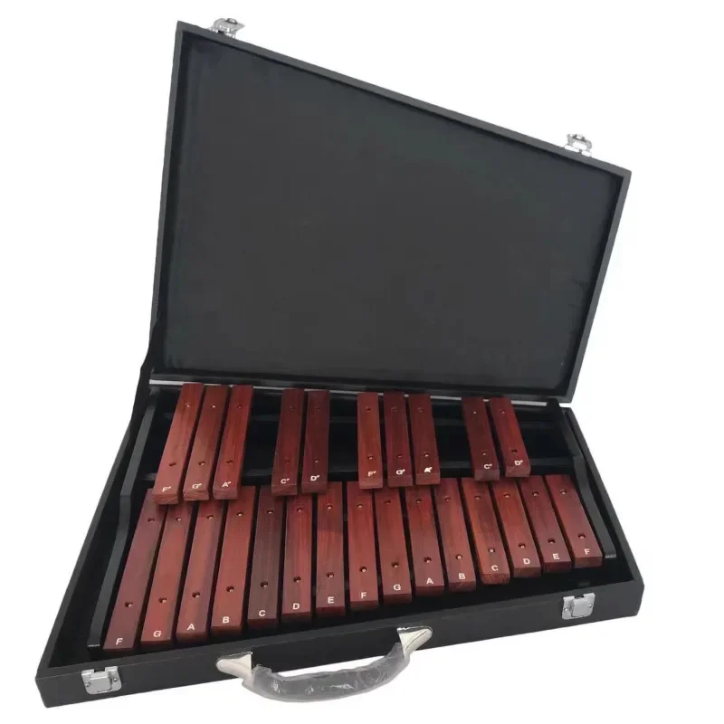 Rosewood Xylophone 25 Notes Professional Xylophone Adults Children Beginner Orff Percussion Practice Rare Musical Instruments