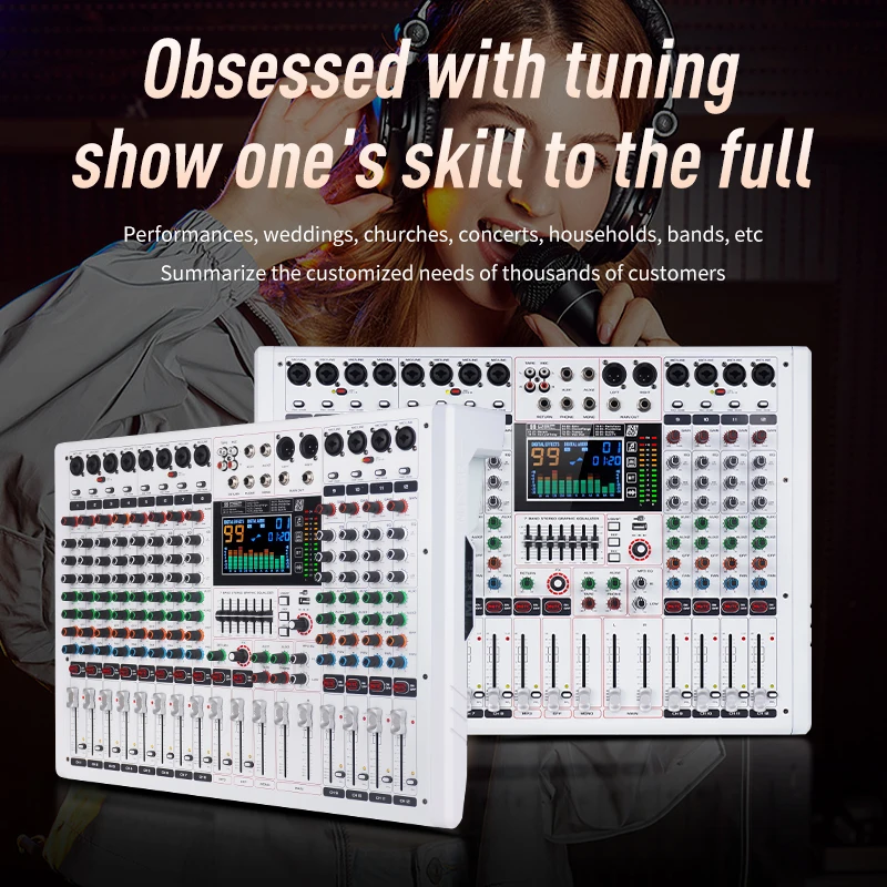 Mixer Audio Profesional NXG La - Audio Music Dj ulasan dan harga