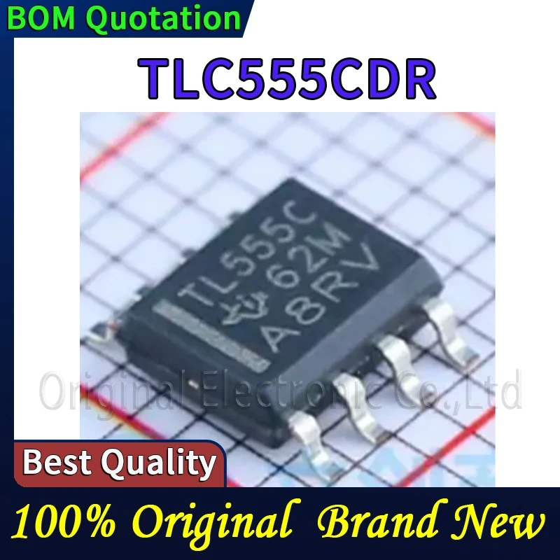 10pcs/lot TLC555CDR Original  In stock High quality