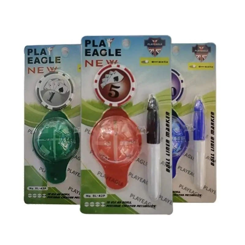 PLAYEAGLE golf ball liner and score indicator