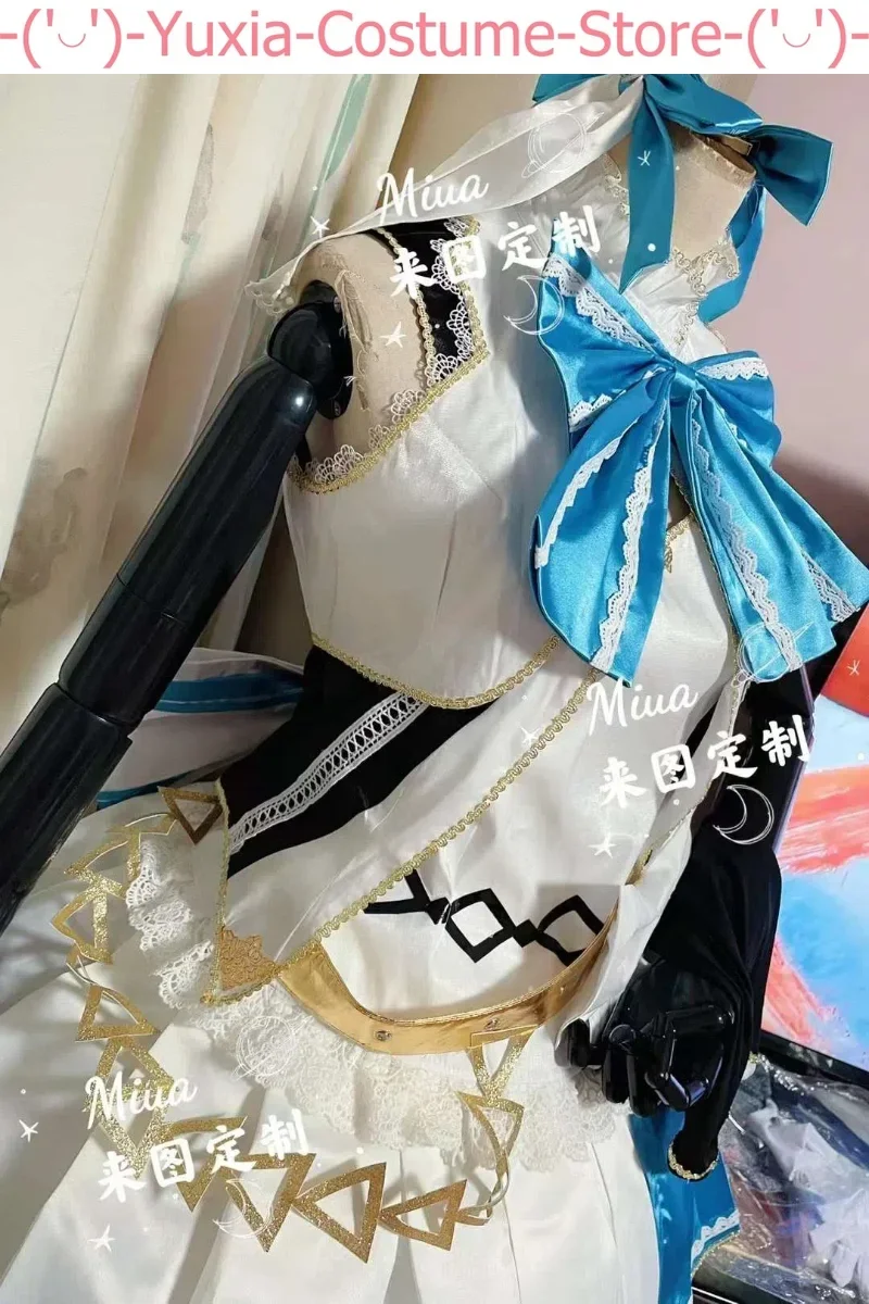 Hololive Shirakami Fubuki traf das Lied Kostüm Cosplay Kostüm Cos Spiel Anime Party Uniform Halloween spielen Rolle Kleidung Kleidung