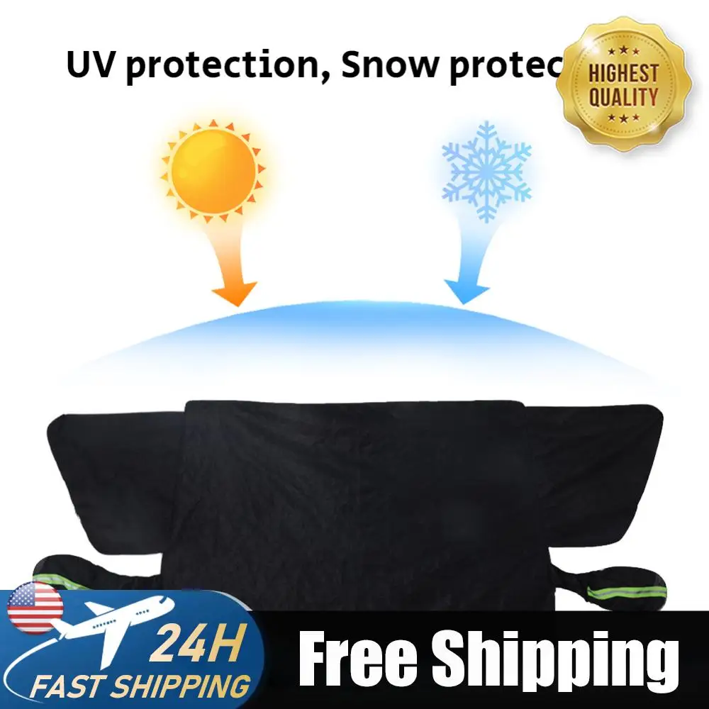 

Magnetic Thicken Car Windshield Snow Cover Waterproof Winter Glass Sun Visor Car Anti Freeze Snow Windshield Cover for Ice Snow