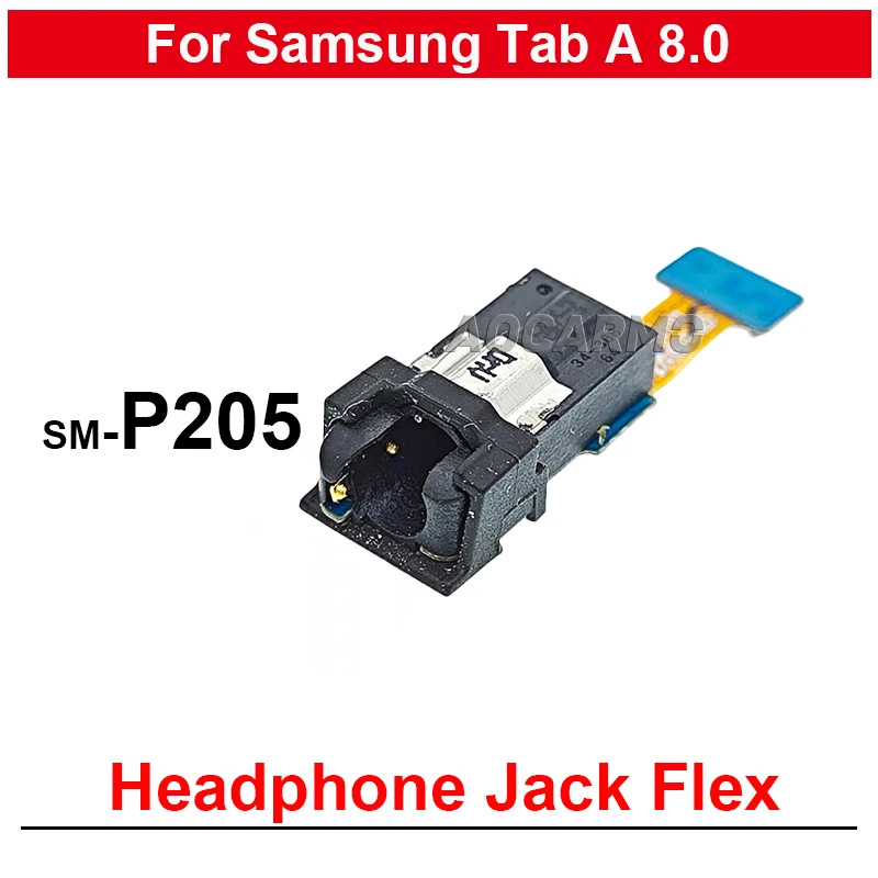 Earphone Headphone Jack Flex Cable Repair Parts For Samsung Galaxy Tab A 8.0