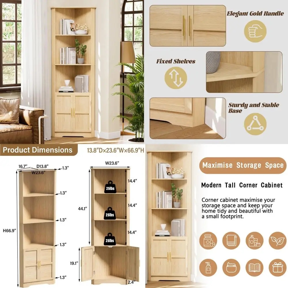 "67 Inch Tall Moder…