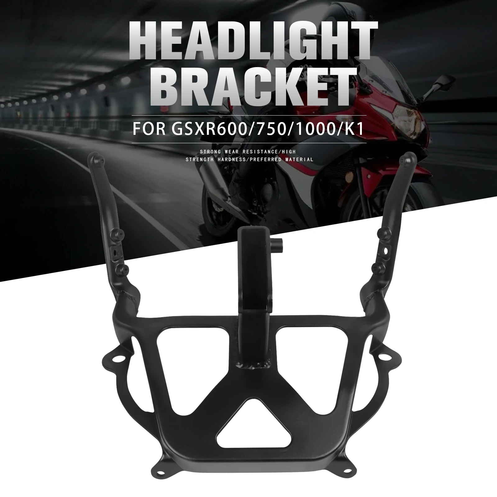 

For SUZUKI GSXR600 GSXR750 GSXR1000 GSXR 600 750 1000 2000-2003 Headlight Headlamp Bracket Upper Fairing Stay Head Cowling