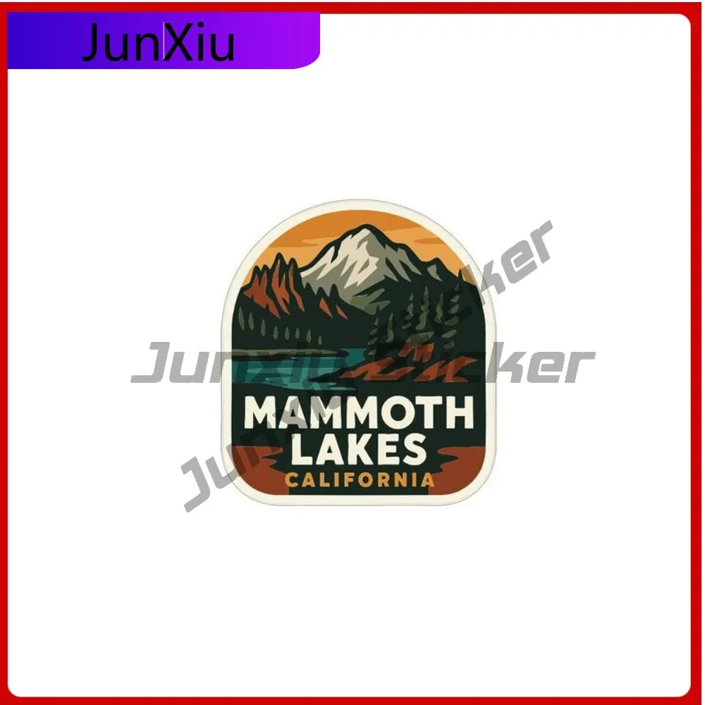

Mammoth Lakes California Scratch-proof Sticker Vinyl Die-cut Decal Accessories City Skyline Landmark Design Stickers Rv Bodywork
