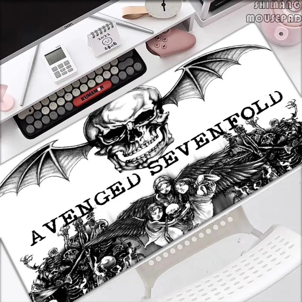 

Mouse Pad MousePad Metal A-Avenged Non-slip Lockedge Office Student Gaming Sevenfold Thickened Large Heavy Writing Pad Cushion