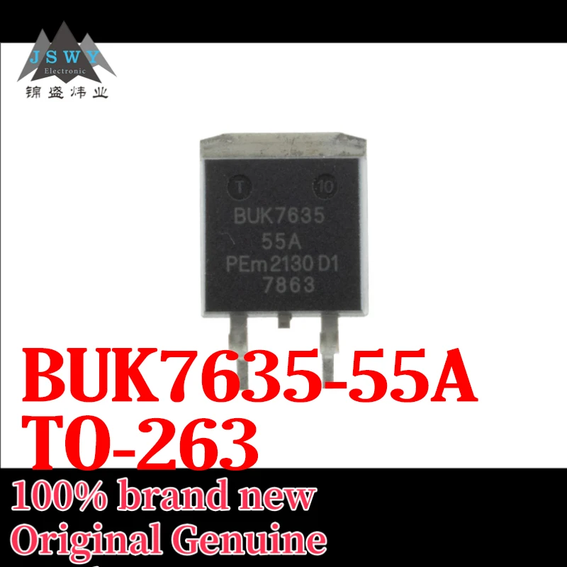 

(10/50pcs) BUK7635-55A BUK7635 TO-263 Integrated Circuit IC Original Stock Free Shipping
