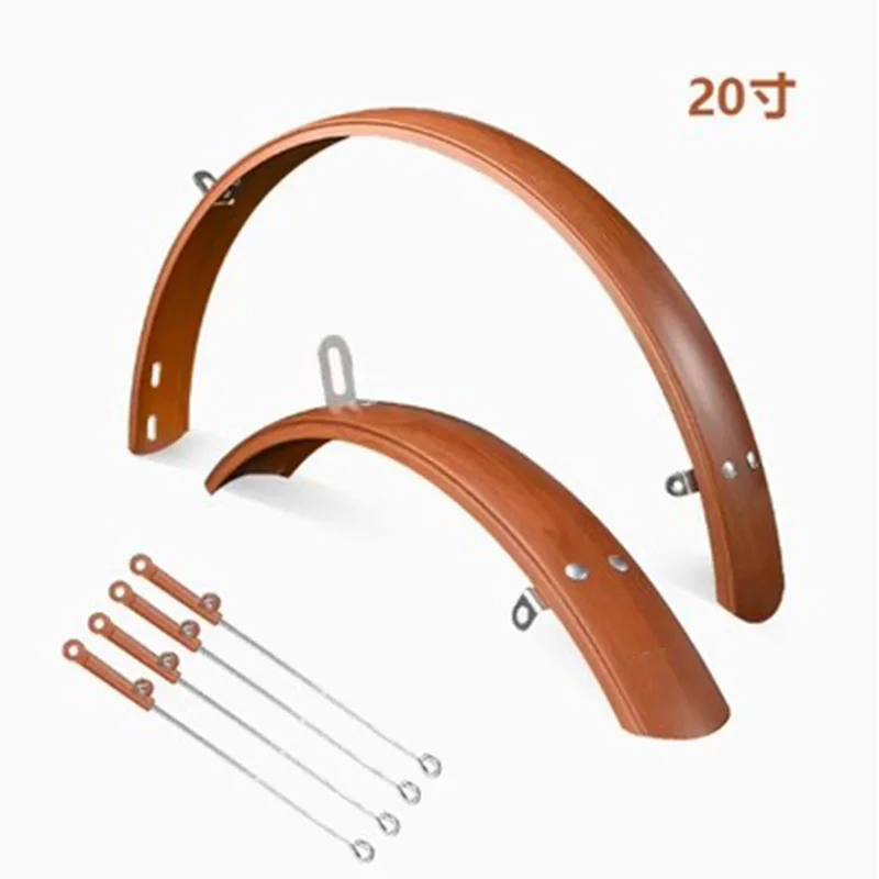 

20 inch Folding Bike D7 Mudguard Retro Fender Bicycle 16 inch D5 Full Mud Removal for V And Disc Brake