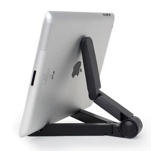 1PC Multifunctional Foldable Tablet Stand Holder Universal for iPad Air/Pro Samsung Huawei Tablets Phones Adjustable Angle