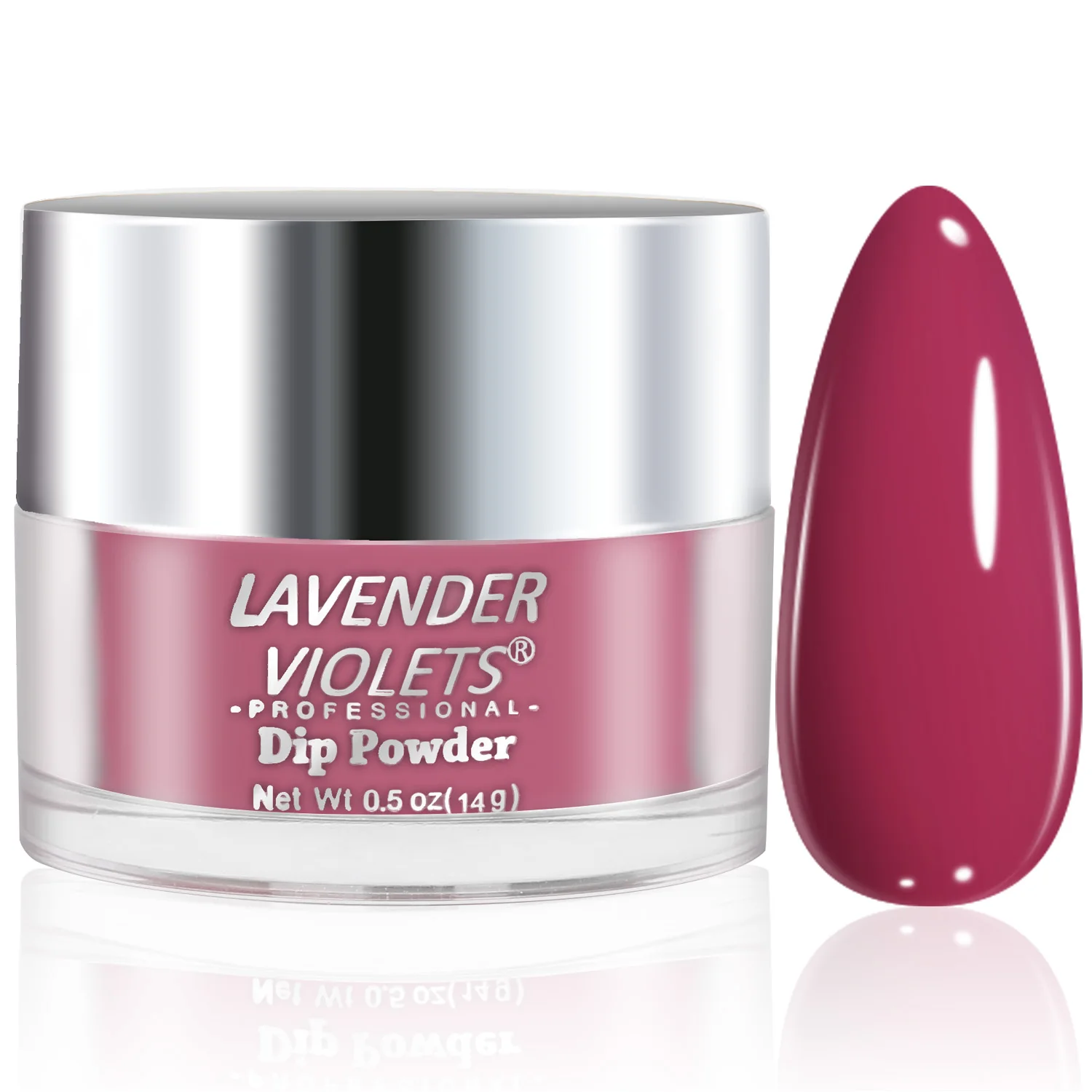    0.5 Oz/14G Grote Capaciteit Naakt Roze Dompelen Nagelpoeder Fonkelende Nagel Glitter Stof Natuurlijke Droge Franse nagels Art Decoratie