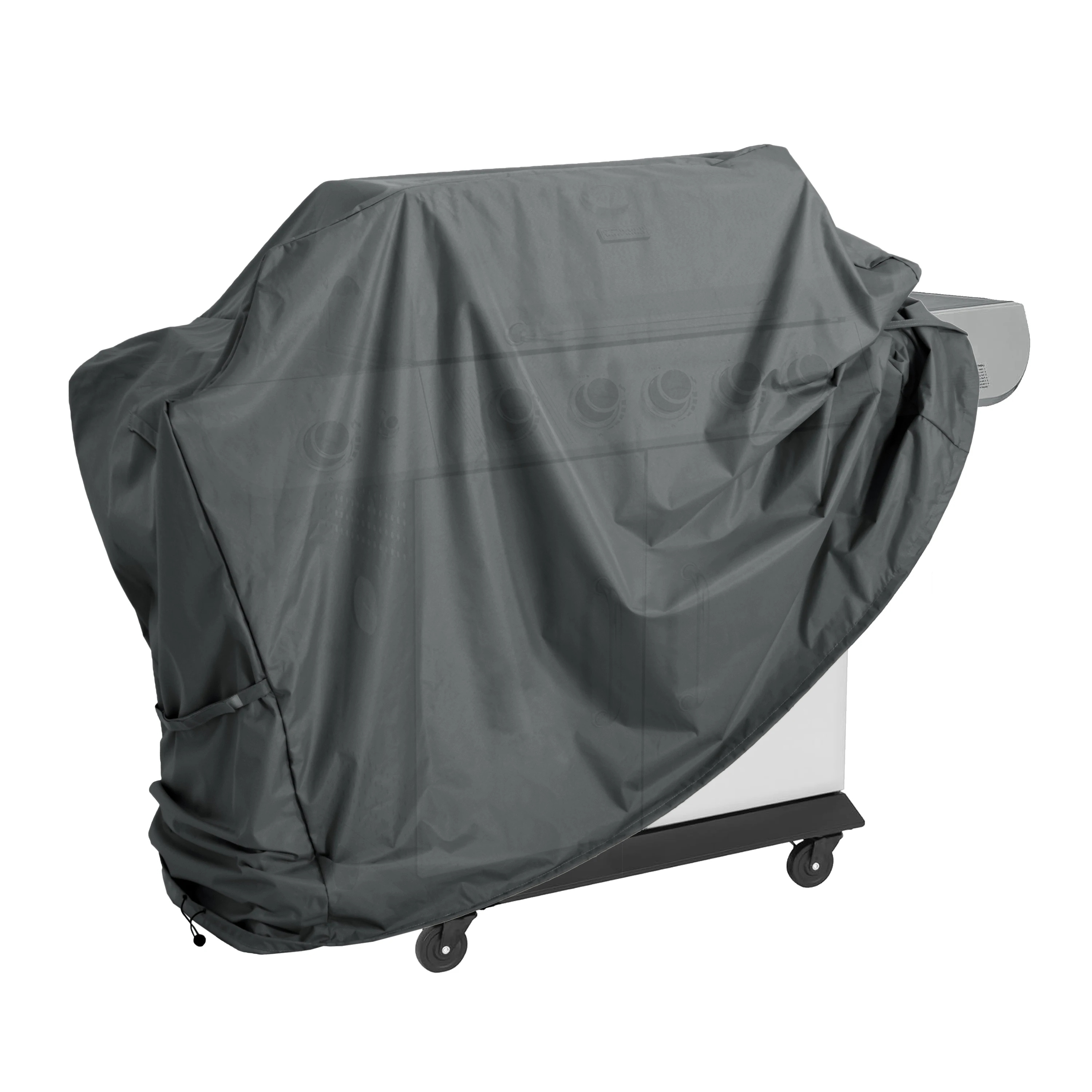 

58 inch BBQ Gas Grill Cover Resistant BBQ Grill Cover with Reinforced Stitching - UV Inhibited, Easy to Clean, Quick Access Hand