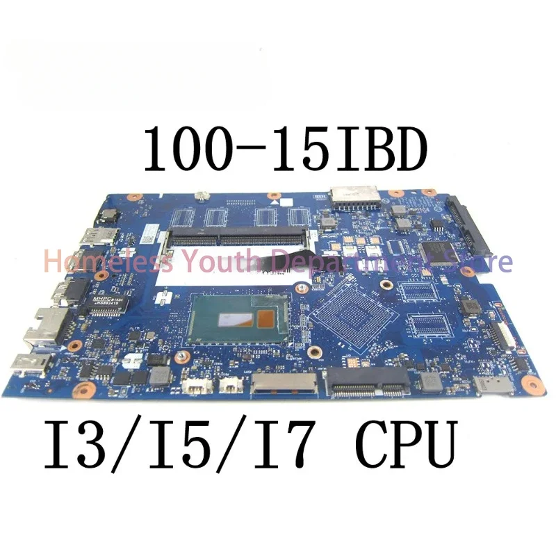 For LENOVO Ideapad 100-15IBD B50-50 Laptop Motherboard with I3/I5/I7 5th Gen CPU CG410/CG510 NM-A681 mainboard UMA