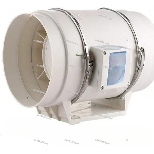 

Ventilador De Tubo Circular Doméstico Pulgadas Potente Ventilador De Succión De Eje Centrífugo Silencioso 220V HF-200