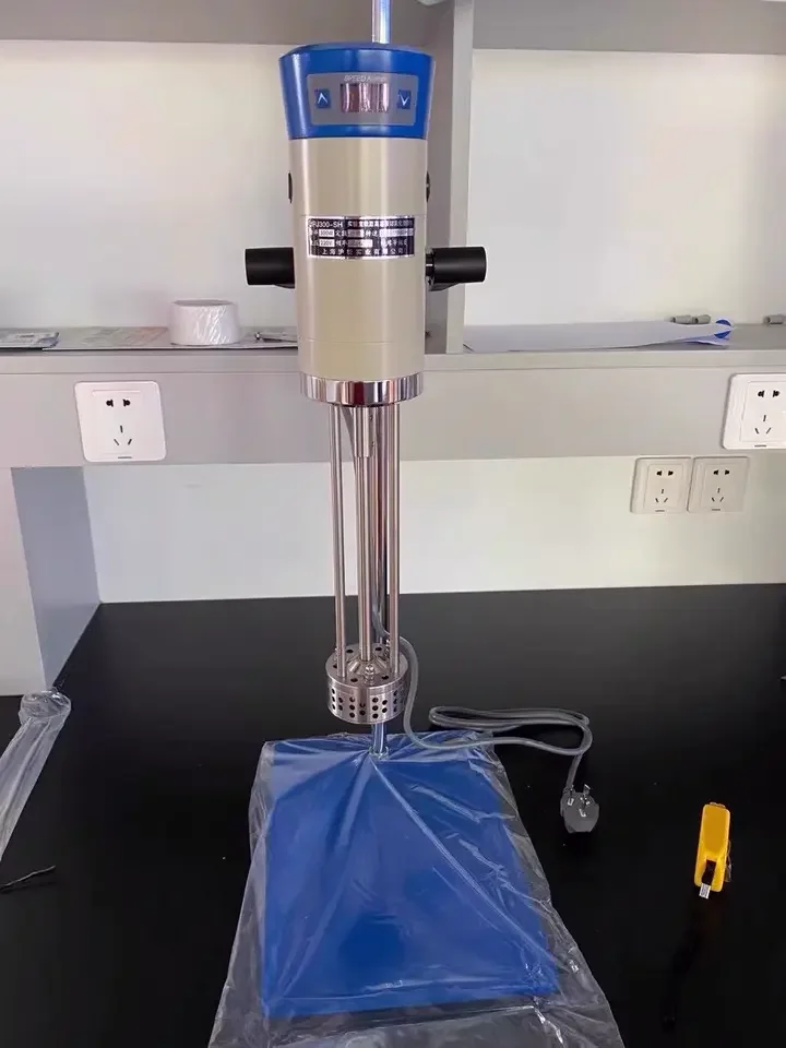 Electric High Shear Homogenizer for Agriculture Chemicals and Mayonnaise Processing Solutions