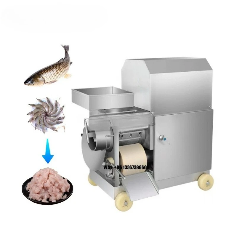 Commercial High Efficiency Fish Deboner Separating Machine Fish Processing Equipment Tilapia Shrimp Fish Meat Picker for Sale