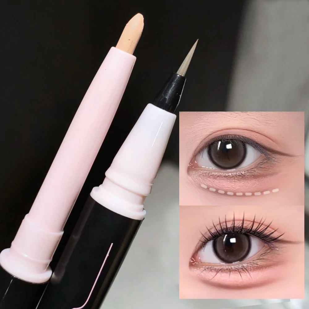 Verhelderende Liggende Zijderups Oogschaduwpen Gladde Langdurige Waterdichte Matte Roze Glanzend Ooglid Schaduw Pen Potlood Koreaanse Make-Up