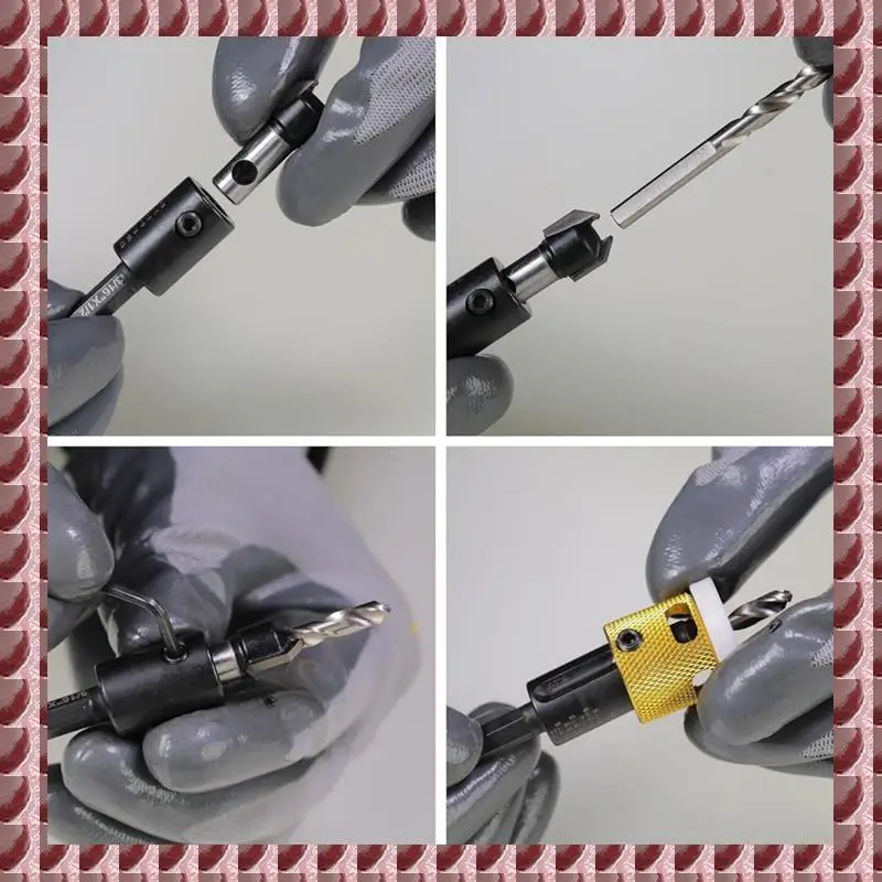 

A95G 1/8X3/8-дюймовые сверла с твердосплавным наконечником и ограничителем глубины трения, сверло с шестигранным хвостовиком 1/4 дюйма