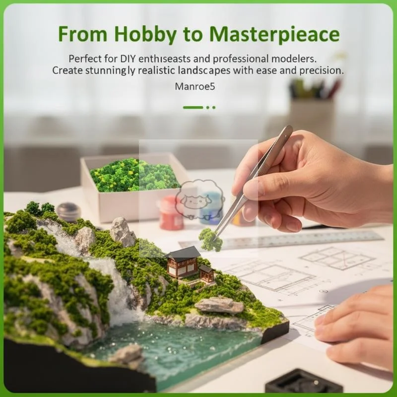 

Порошок для создания имитации деревьев и кустарников 25/50 г для моделирования песочниц, материалов для DIY, диорам, ландшафтного дизайна