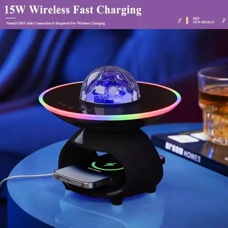 

Starry Galaxy Projector Night Light Bluetooth Music Speakers Projector Laser Sky Star Bedroom Home Wall Decor Night Light