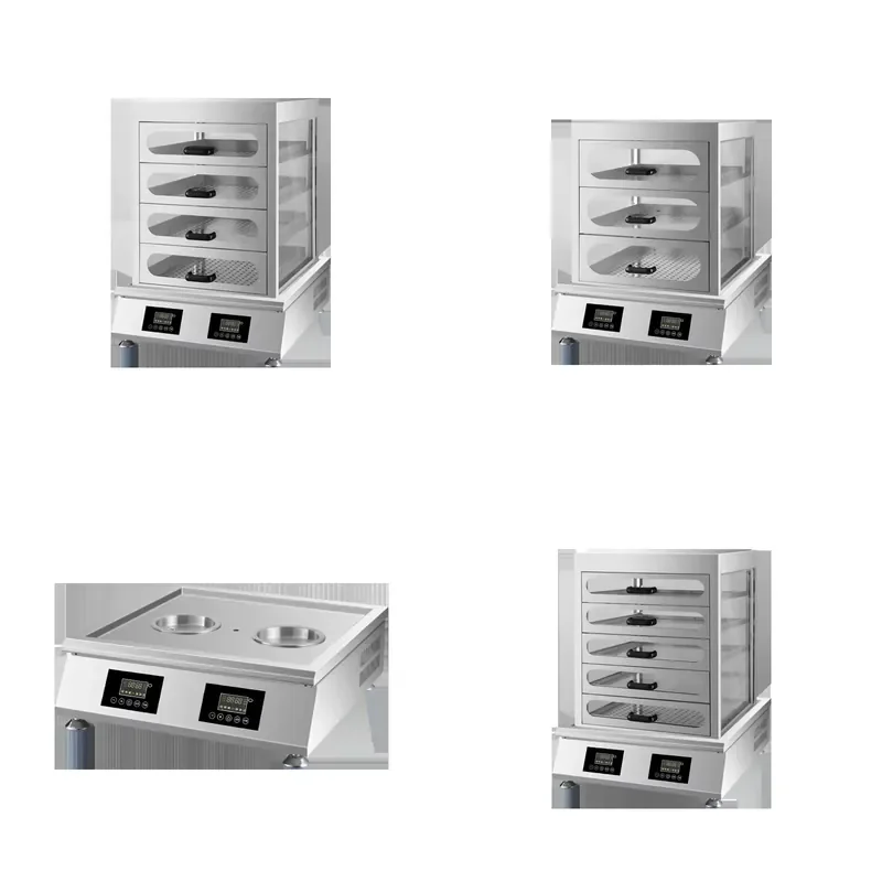 6000W Automatic Stainless Steel Steamer 2 Hole Anti Dry Burning Design Suitable for Commercial Kitchens