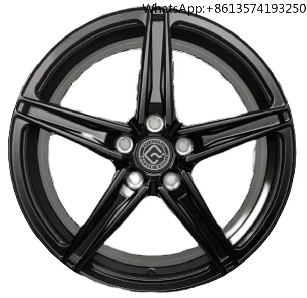 

For Professional 18 Inch Forged Alloy Wheels 5 Hole Car Rims Polished Finish-Set Five Spoke Wheels 115mm 108mm 25mm 40mm 50mm 10