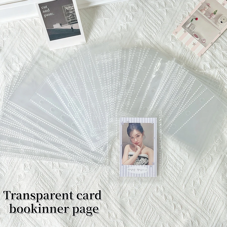 10/20/30/50 قطعة/حقيبة M5/A6/A7 حافظة شفافة، غطاء حماية بلاستيكي، كتاب ملصقات محمول، مجلد، مادة Pp عالية الجودة، خالية من الأحماض، تخزين آمن، أوراق نقدية عالية، يمكن استخدامها لتخزين المجوهرات، وبطاقات الصور الصغيرة المختلفة #4