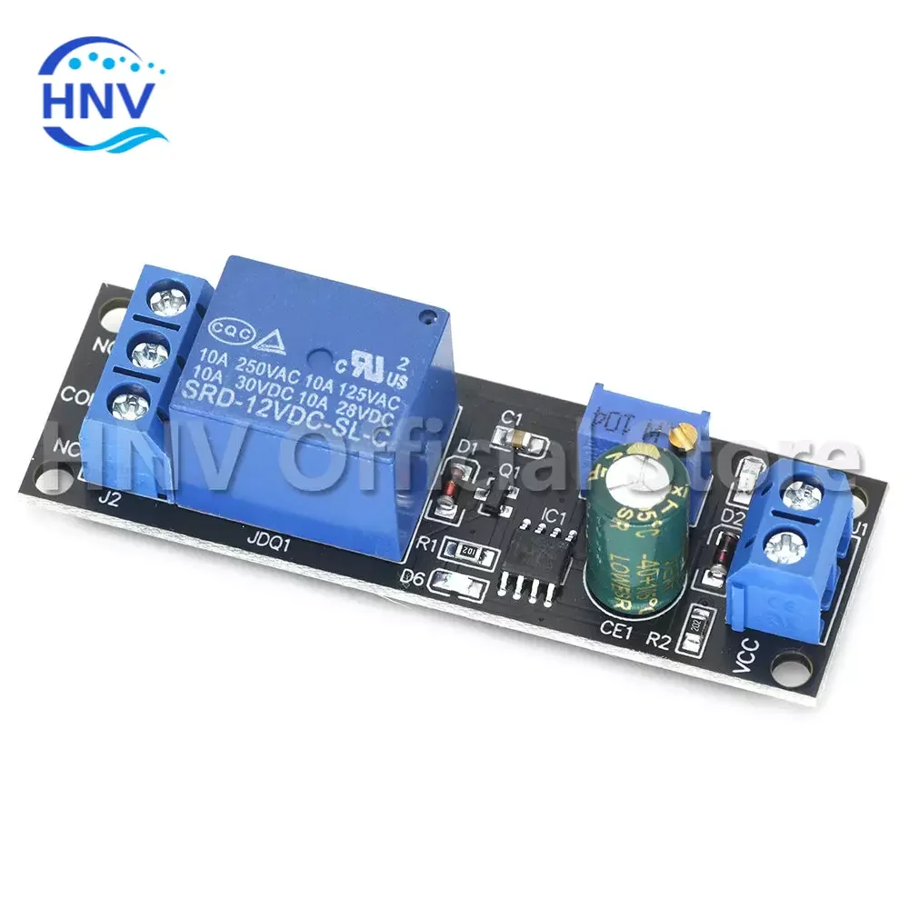 DC 12V Time Delay Relay NE555 Time Relay Shield Timing Relay Timer Control Switch Car Relays Pulse Generation Duty Cycle