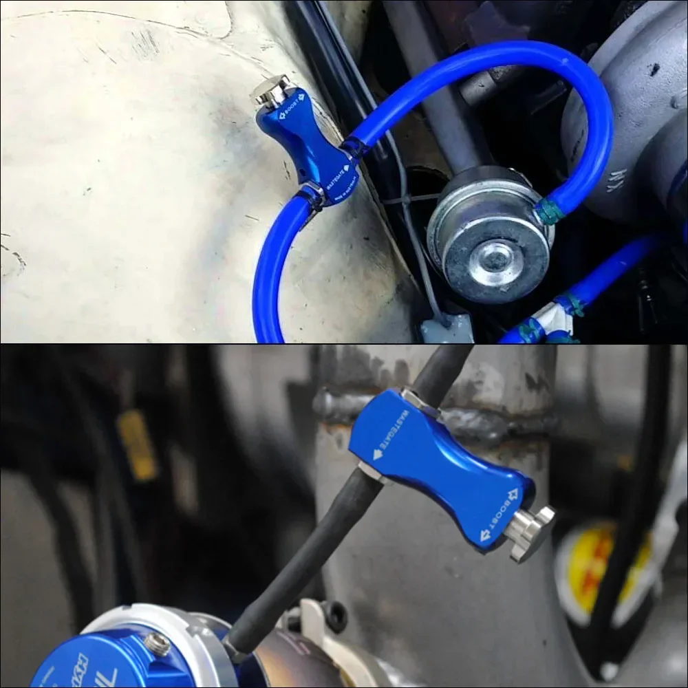 Aluminum Turbo Boost Controller Regulating Car Modified Manual Turbocharged Regulator Accessory Adjustable Bleed Pressure