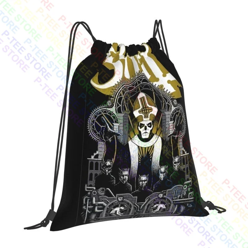 Ghost Bc Band Metal Black Father 2016 Drawstring Bags Gym Bag Hot Schoolbag Eco Friendly Multi-function