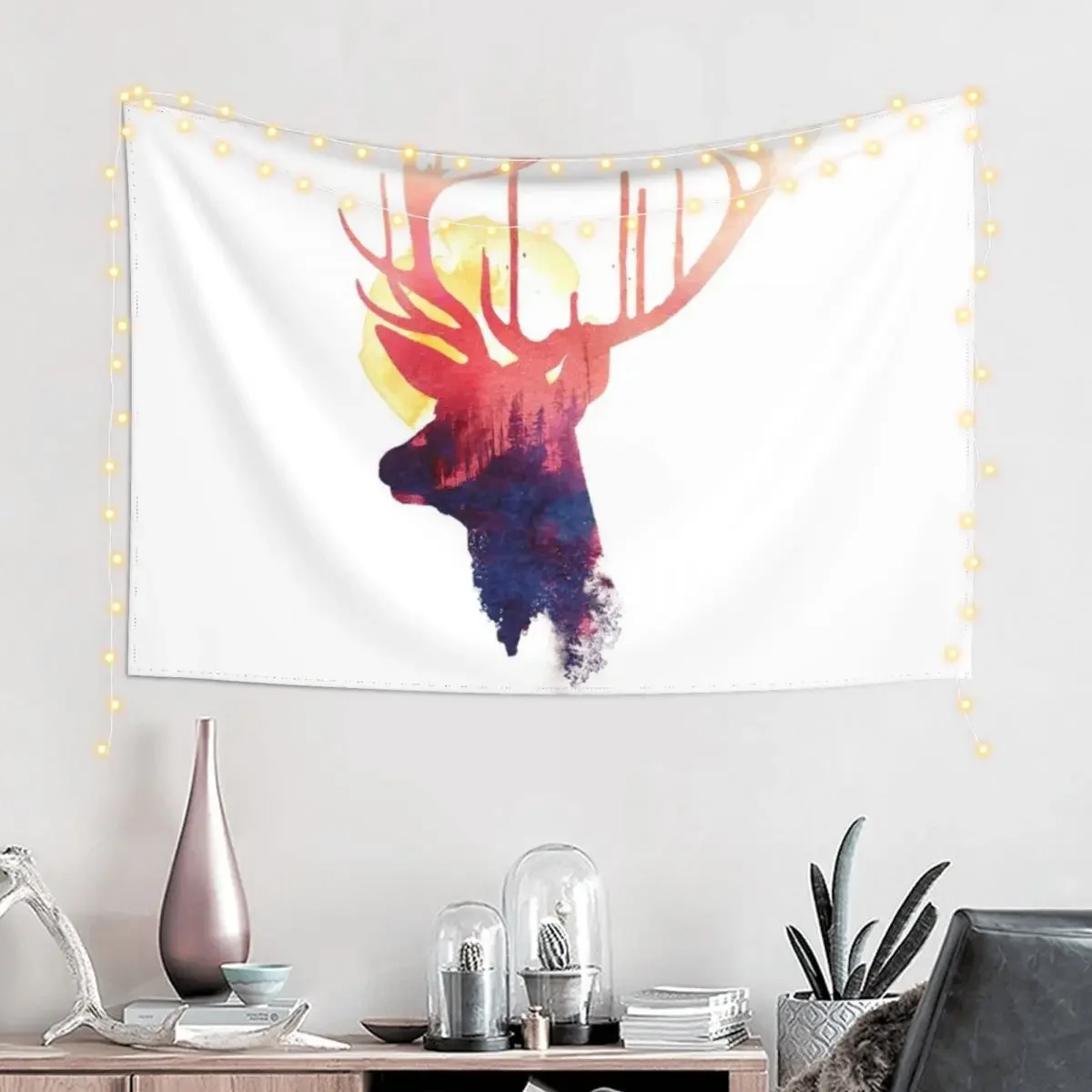 The burning sun Tapestry Cute Room Decor Decorations For Room Wall Hanging Bathroom Decor Tapestry