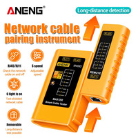 ANENG M469D Network Cable Tester RJ45 RJ11 Cable lan tester RJ12 CAT5  UTP LAN Cable Tester Networking Tool Network Repair Test
