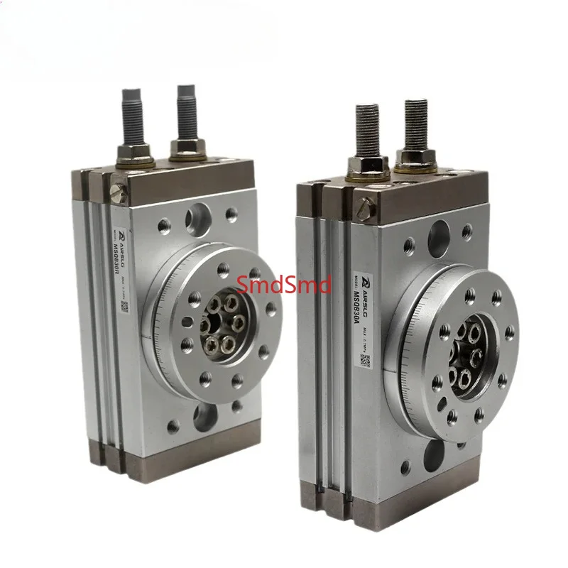 Rotary Table MSQB, Rotary Actuator 0-190° Rack & Pinion Type, MSQB10A 20A 30A 50A 70A 100A 200A MSQB10R 20R 30R 50R,