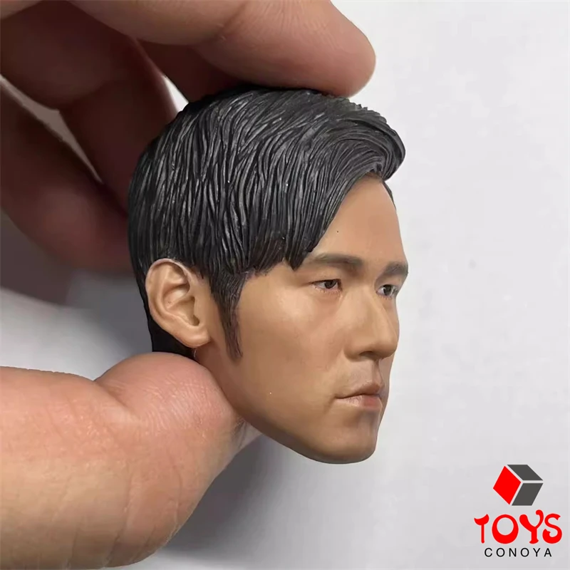 Sculpture de tête en PVC de chanteur asiatique Jay Chou, échelle 1/6, modèle adapté aux poupées de corps de soldat masculin de 12 pouces